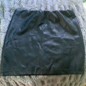 Leather Skirt